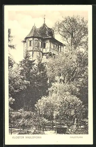 AK Maulbronn, Faustturm im Kloster