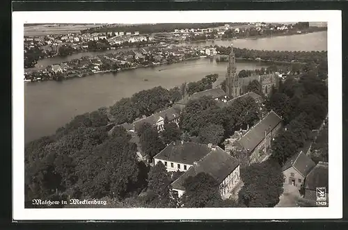 AK Malchow in Mecklenburg, Teilansicht