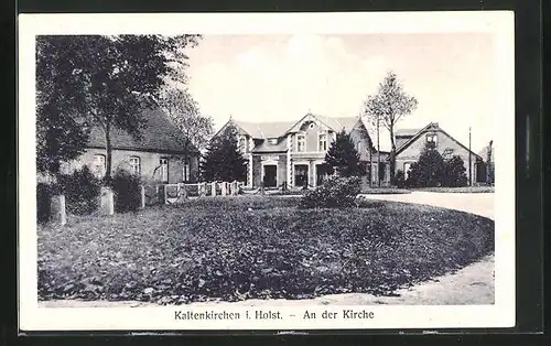 AK Kaltenkirchen i. Holst., An der Kirche