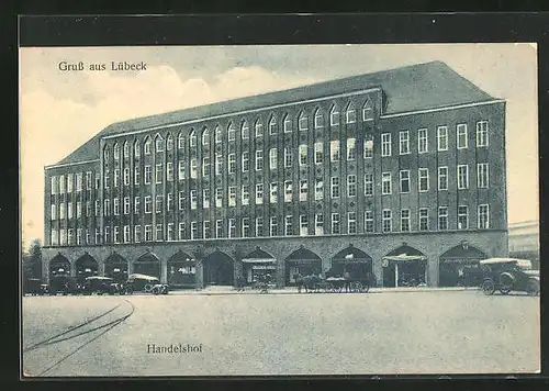 AK Lübeck, Handelshof im Sonnenschein