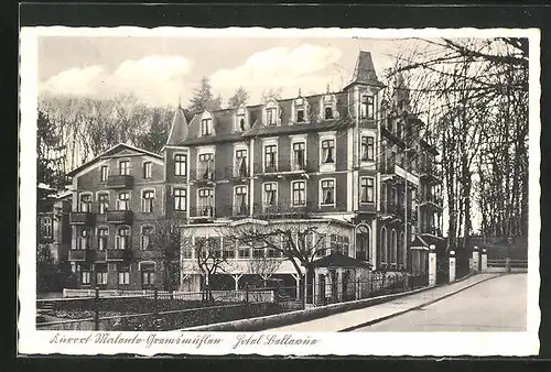 AK Malente-Gremsmühlen, Hotel Bellevue im Sonnenschein