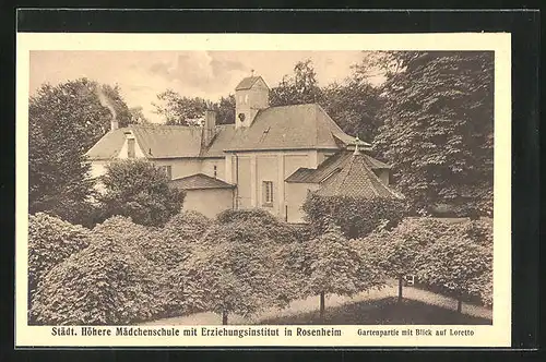 AK Rosenheim, Städt. Höhere Mädchenschule mit Erziehungsinstitut