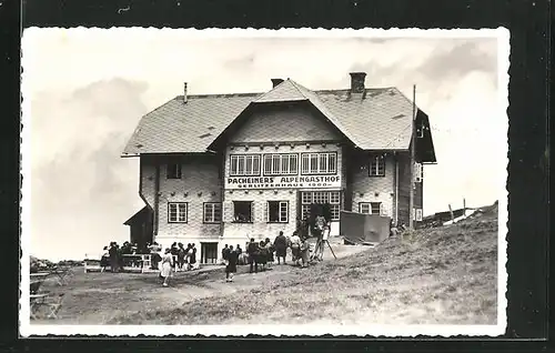 AK Sattendorf am Osslachersee, Pacheiner`s Alpengasthof