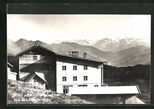 AK Kitzbühel, Blick zum Grossglockner vom Kitzbüheler Horn