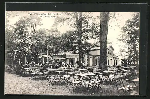 AK Wolmirstedt, Waldrestaurant Küchenhorn von Fritz Jenrich