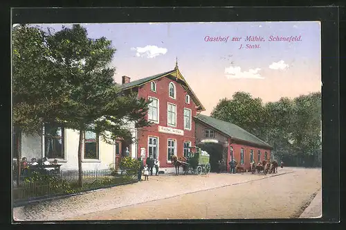 AK Schenefeld, Gasthof zur Mühle