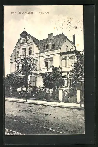 AK Bad Oeynhausen, Fassades der Villa Anz