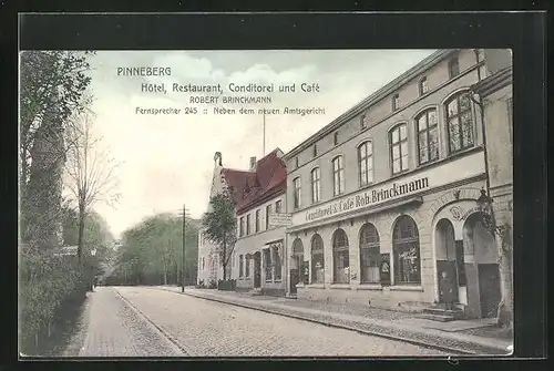 AK Pinneberg, Hotel-Restaurant und Cafe von Robert Brinckmann