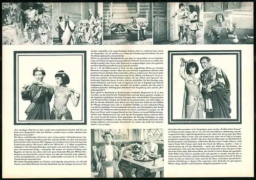 Filmprogramm PFP Nr. 45 /66, Cleo, Liebe und Antike, Sidney James, Kenneth Williams, Regie: Gerald Thomas