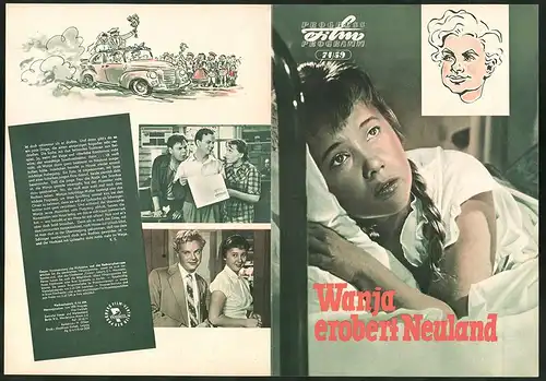 Filmprogramm PFP Nr. 74 /59, Wanja erobert Neuland, Leonid Charitonow, T. Peltzer, Regie: Iwan Lukinski