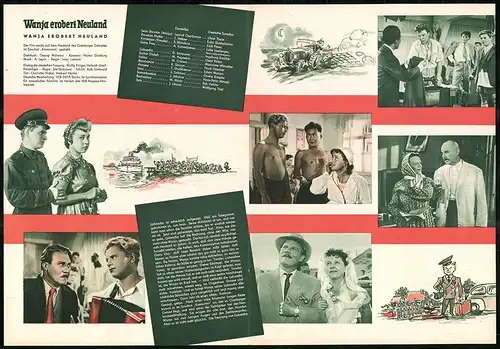 Filmprogramm PFP Nr. 74 /59, Wanja erobert Neuland, Leonid Charitonow, T. Peltzer, Regie: Iwan Lukinski