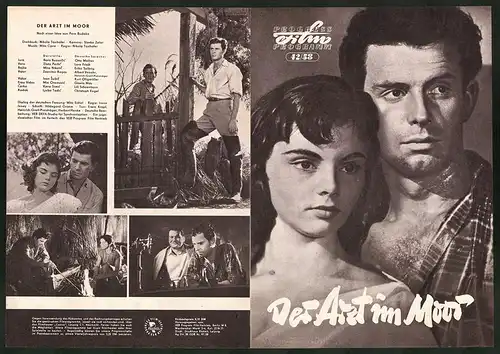 Filmprogramm PFP Nr. 42 /58, Der Arzt im Moor, Boris Buzancic, Zlata Perlic, Regie: Nikola Tanhofer
