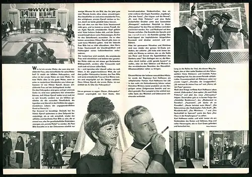 Filmprogramm Film für Sie Nr. 72 /66, Hokus Pokus, Heinz Rühmann, Liselotte Pulver, Regie: Kurt Hoffmann