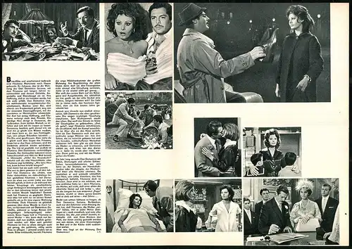 Filmprogramm Film für Sie Nr. 64 /66, Hochzeit auf italienisch, Sophia Loren, Marcello Mastoianni, Regie: V. De Sica