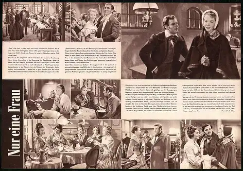 Filmprogramm PFP Nr. 32 /58, Nur eine Frau, Karla Runkehl, Rudolf Grabow, Regie: Carl Balhaus