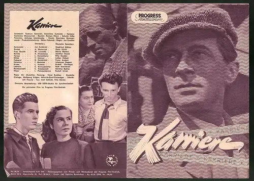 Filmprogramm PFI Nr. 89 /55, Karriere, Jan Swiderski, A. Mularcyk, Regie: Jan Koecher