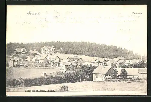 AK Oberhof, Ortspanorama