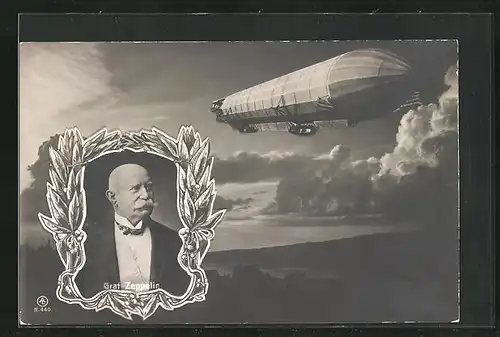 AK Graf Zeppelin und sein lenkbares Luftschiff