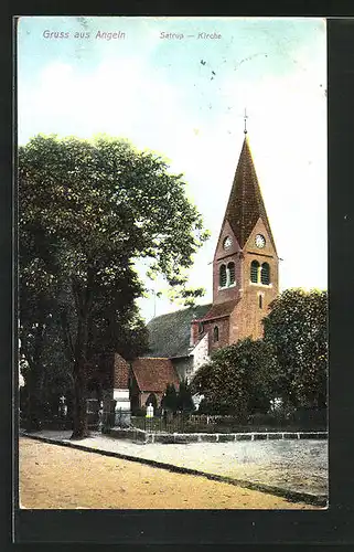 AK Satrup, Kirche im Sonnenschein