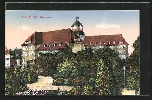 AK Flensburg, Blick auf das Gymnasium