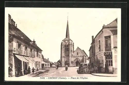 AK Chéroy, Place de l`Eglise