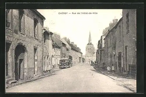 AK Chéroy, Rue de la l`Hotel-de-Ville