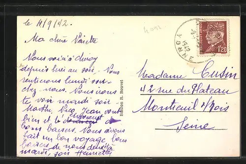 AK Chéroy, Rue de la l`Hotel-de-Ville