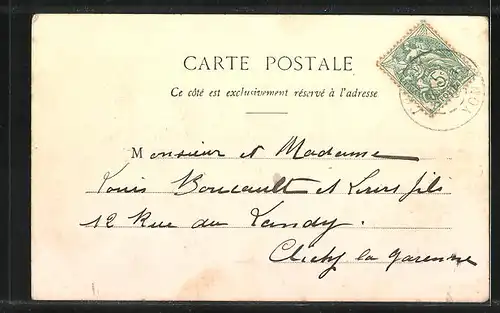 AK Chéroy, Un de la Rue de Paris