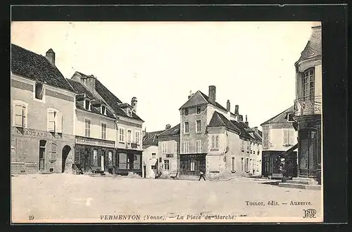 AK Vermenton, La Place du Marché