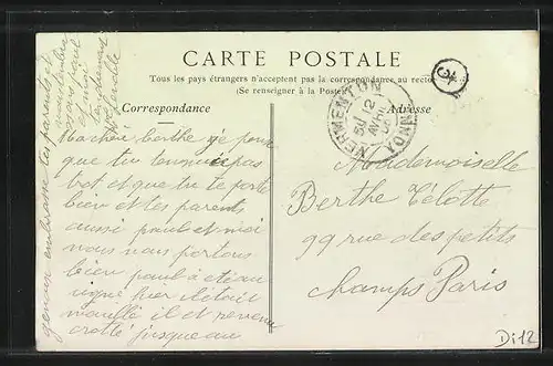 AK Vermenton, Rue Nationale