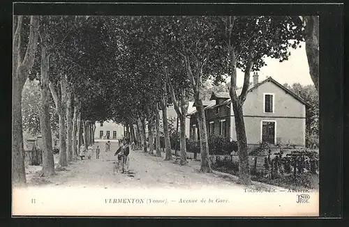 AK Vermenton, Avenue de la Gare