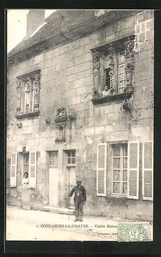 AK Coulange-la-Vineuse, Vieille Maison