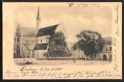 AK Tondern, Schloss mit Kirche