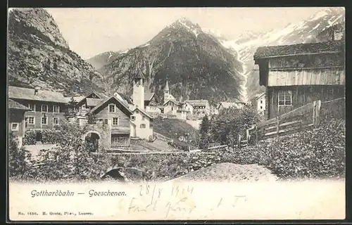 AK Goeschenen, Ortsansicht