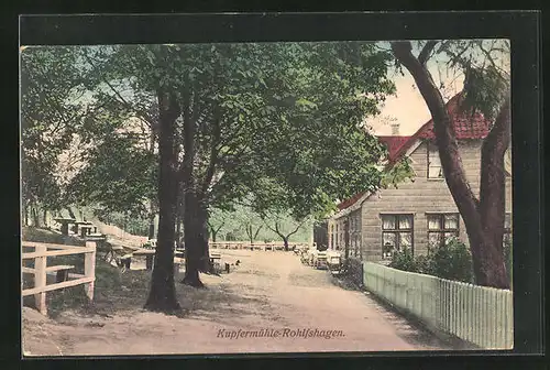 AK Rohlfshagen, Gasthof Kupfermühle