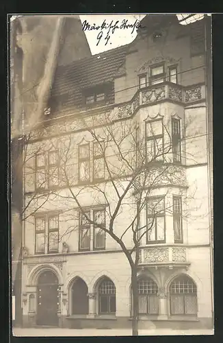 Foto-AK Dortmund, Wohnhaus, Märkische Strasse 94