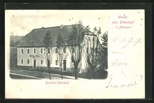 AK Ullendorf b. Meissen, Gasthof Ullendorf