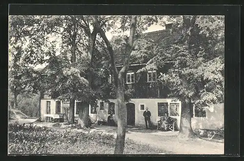 AK Nikolsdorf bei Königstein / Sächs. Schweiz, Gasthaus von U. Zocher