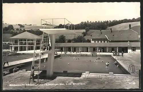 AK Kirchschlag i.d. buckligen Welt, Blick zum Sportbad