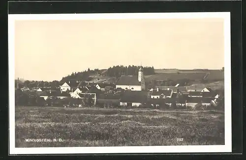 AK Windigsteig, Ortsansicht aus der Ferne