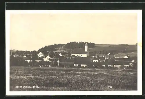 AK Windigsteig, Ortsansicht aus der Ferne