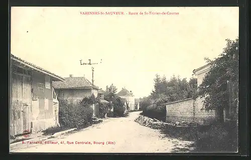 AK Varennes-Saint-Sauveur, Route de St-Trivier-de-Courtes