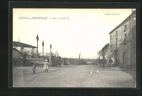 AK Ligny-en-Brionnais, Les troix Croix