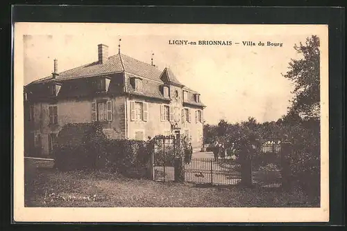 AK Ligny-en-Brionnais, Villa du Bourg