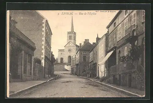 AK Èpinac, Rue de l`Eglise