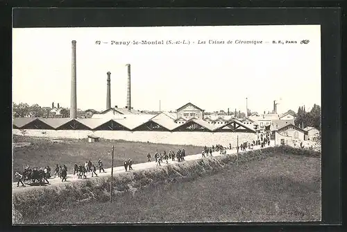 AK Paray-le-Monial, Les Usines de Cèramique