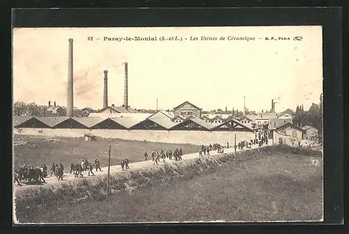 AK Paray-le-Monial, Les Usines de Cèramique