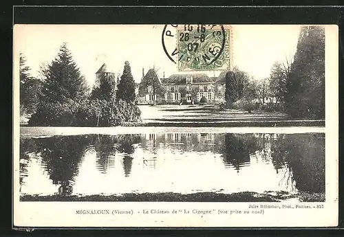 AK Mignaloux, Le Chateau de La Cigogne