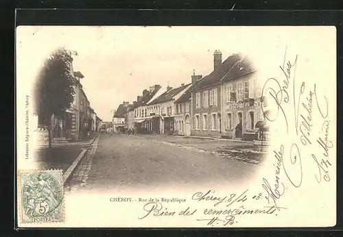 AK Chèroy, Rue de la Rèpublique