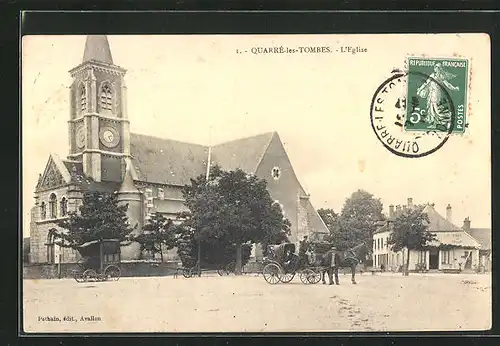 AK Quarrè-les-Tombes, L`Èglise